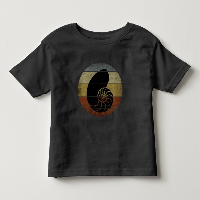CAMISETA DE BEBÉ NAUTILUS RÚSTICO ANTIGUO (Anverso)