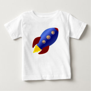 Camiseta De Bebé Nave de Rocket