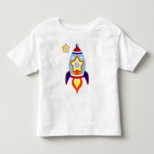 Camiseta De Bebé Nave de Rocket (Anverso)