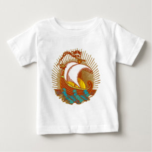 Camiseta De Bebé Nave de Viking