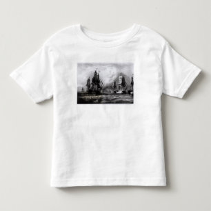 Camiseta De Bebé Nave del "guardabosques" de John Paul Jones, 1793