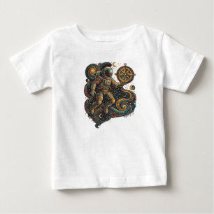 Camiseta De Bebé Navega por las Estrellas – Cósmico Inspirador