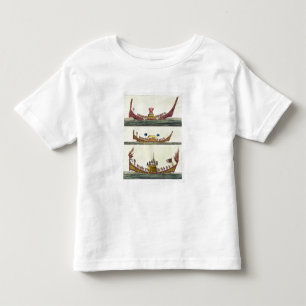 Camiseta De Bebé Naves chinas de Cochin, ilustracion del 'traje del