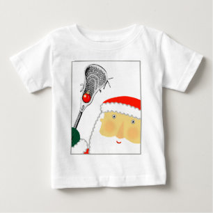 Camiseta De Bebé Navidad de Lacrosse