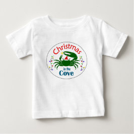 Camiseta de bebé 'Navidad en la cala' (elige un co