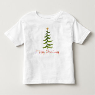 Camiseta De Bebé Navidad en los árboles navideños 