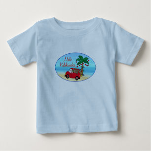 Camiseta De Bebé Navidad hawaiano