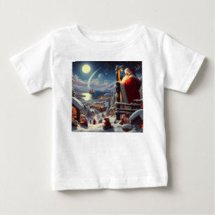 Camiseta De Bebé Navidad Santa Claus 5