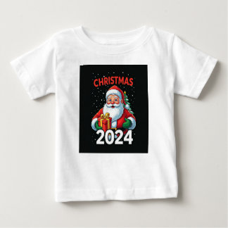 Camiseta De Bebé Navidades 2024
