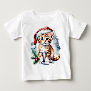 Camiseta De Bebé Navidades adorables cachorros
