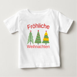 Camiseta De Bebé Navidades alemanes festejan alemanes de madre alem