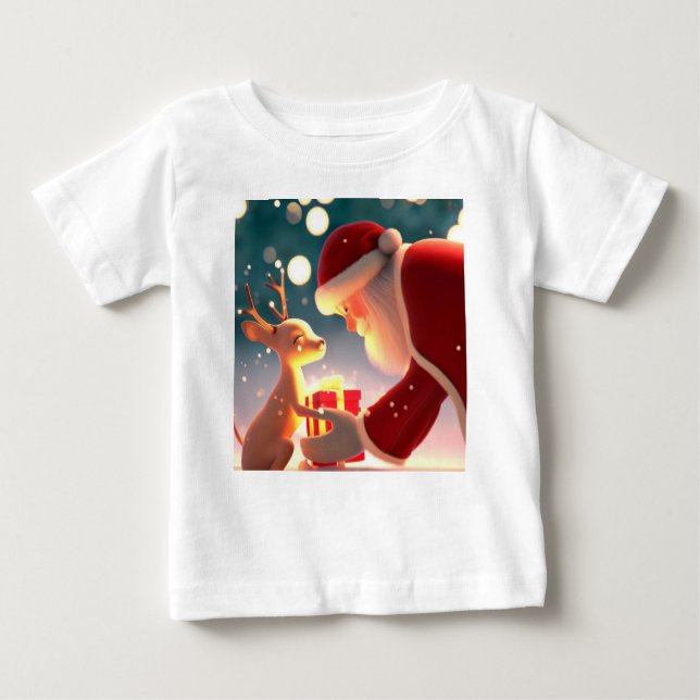 Camiseta De Bebé Navidades Amabilidad 1 (Anverso)