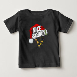 Camiseta De Bebé Navidades amables de la familia