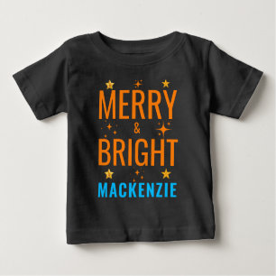 Camiseta De Bebé Navidades amargos y brillantes: Personalizado fest