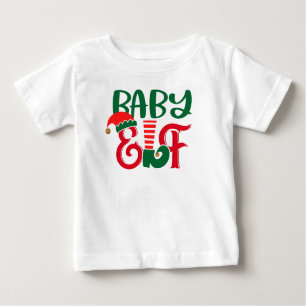 Camiseta De Bebé Navidades Baby Elf