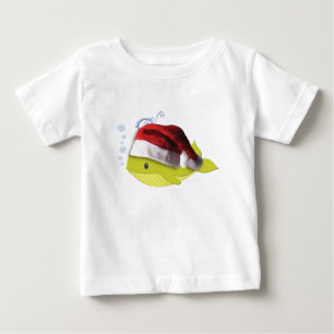 Camiseta De Bebé Navidades Baby Whale