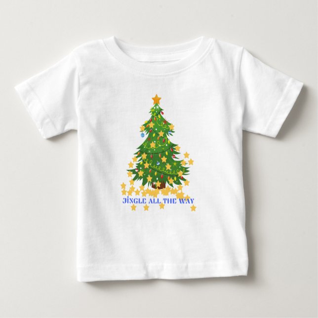 Camiseta De Bebé Navidades bebé camiseta (Anverso)