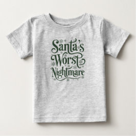 Camiseta De Bebé Navidades Camisas de Año Nuevo | Regalo para niños