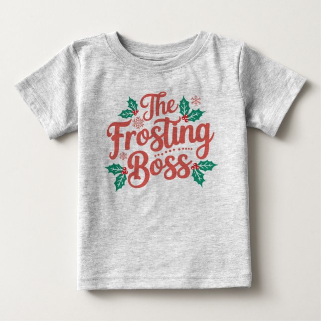 Camiseta De Bebé Navidades Camisas de Año Nuevo | Regalo para niños (Anverso)