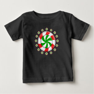 Camiseta De Bebé Navidades Candy