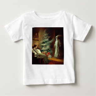 Camiseta De Bebé Navidades Carol Fantasma del presente navideño