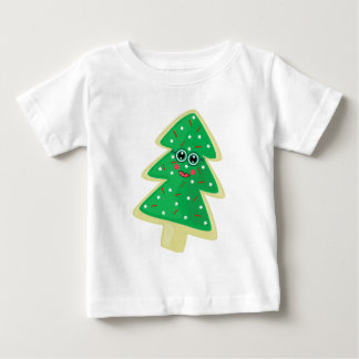 Camiseta De Bebé Navidades Cookie Face