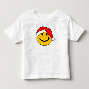 Camiseta De Bebé Navidades cortos Santa Face