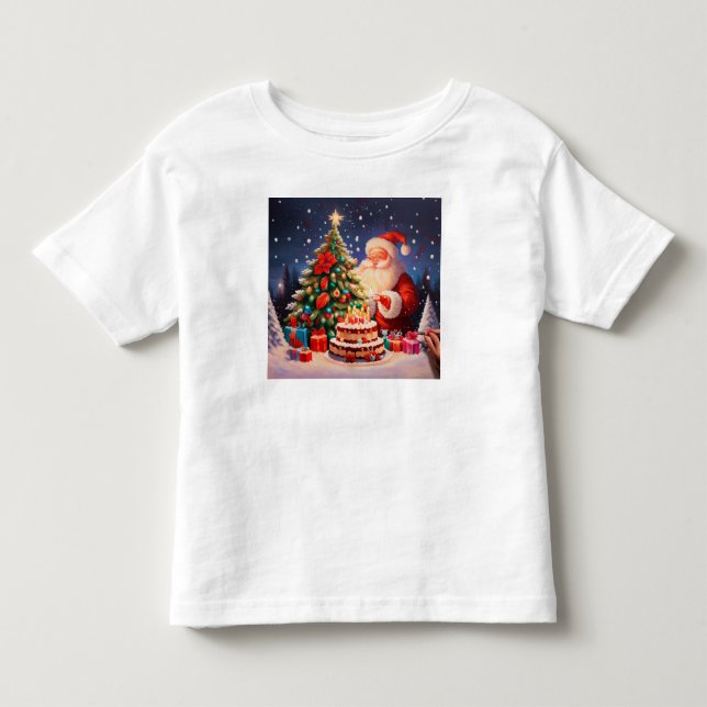 Camiseta De Bebé Navidades Cumpleaños 10 (Anverso)