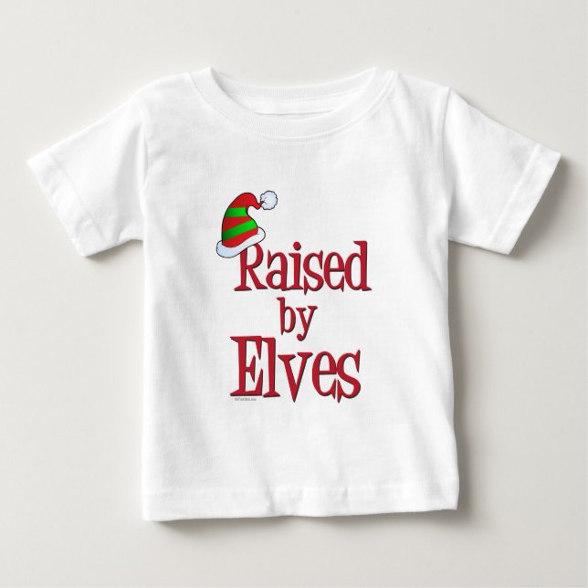 Camiseta De Bebé NAVIDADES CUTE criados por la familia de los mayor (Anverso)