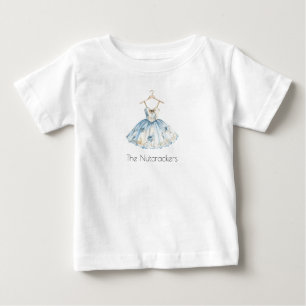 Camiseta De Bebé Navidades de acuarela Vestido de Baloncesto Nutcra