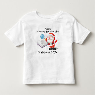 Camiseta De Bebé Navidades de bebés o niños pequeños personalizados