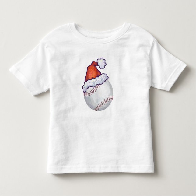 Camiseta De Bebé Navidades de béisbol (Anverso)