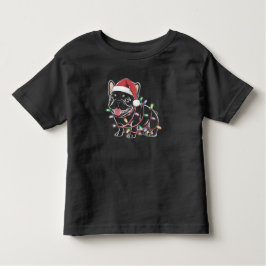 Camiseta De Bebé Navidades de Bulldog de Francia