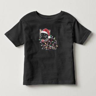 Camiseta De Bebé Navidades de Bulldog de Francia