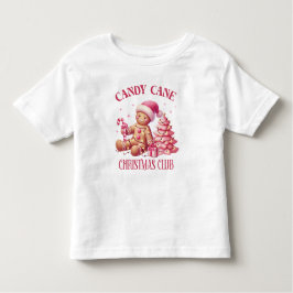 Camiseta De Bebé Navidades de caña de caramelos