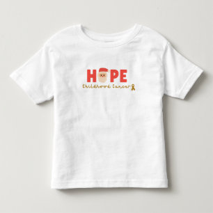Camiseta De Bebé navidades de cáncer infantil Holiday Toddler T-Shi