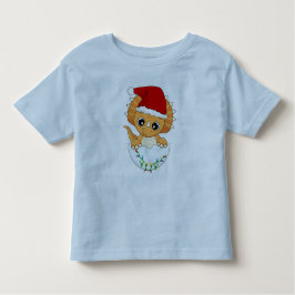 Camiseta De Bebé Navidades de Cute Baby Dino