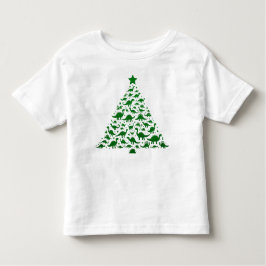 Camiseta De Bebé Navidades de Dinosaurios divertidos