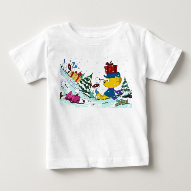 Camiseta De Bebé Navidades de Ferald (Anverso)