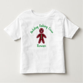 Camiseta De Bebé Navidades de galletas de pan de pan de verano