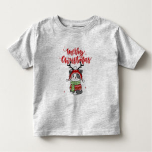 Camiseta De Bebé Navidades de gatos ricas repartiendo estufas en Ga