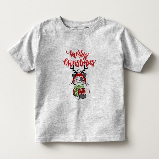 Camiseta De Bebé Navidades de gatos ricas repartiendo estufas en Ga (Anverso)