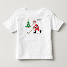 Camiseta De Bebé Navidades de hockey sobre hielo