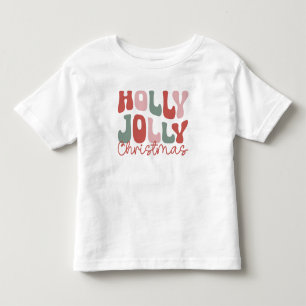 Camiseta De Bebé Navidades de Holly Jolly