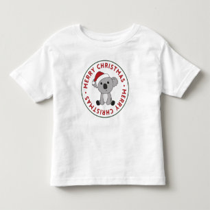 Camiseta De Bebé Navidades de Koala Nieve Animales De Invierno Koal
