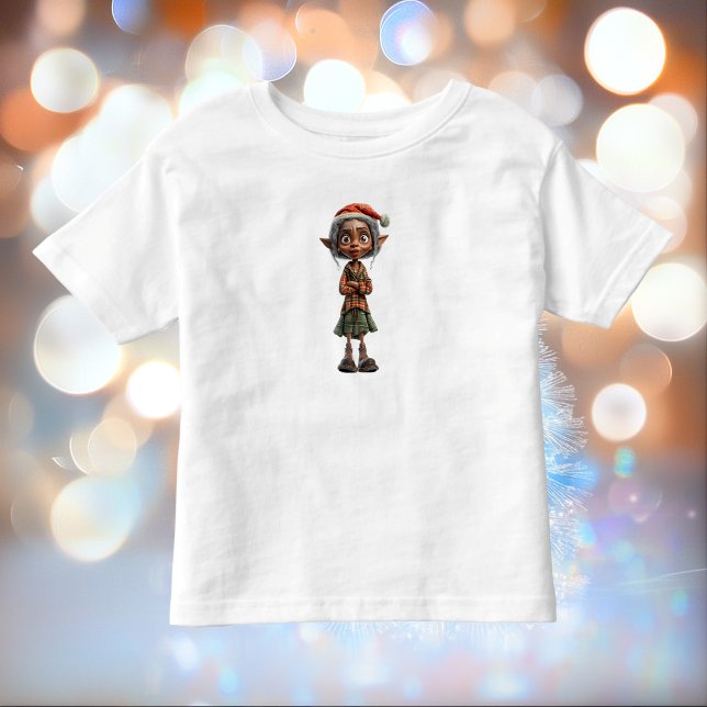 Camiseta De Bebé Navidades de la abuela desconcertados Elf Toddler  (Subido por el creador)