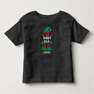 Camiseta De Bebé Navidades de la familia del elfo del bebé a la que