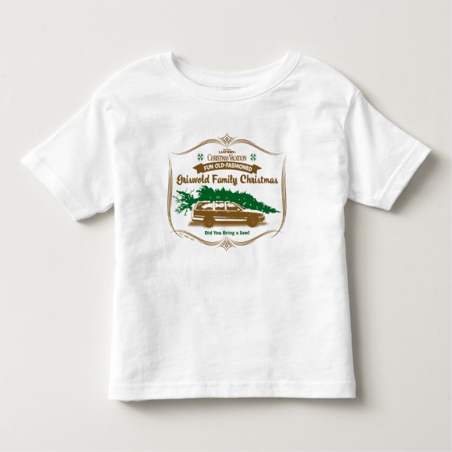Camiseta De Bebé Navidades de la familia Griswold divertidos y anti (Anverso)