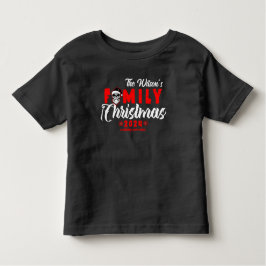 Camiseta De Bebé Navidades de la familia Skull Gótico
