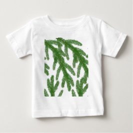 Camiseta De Bebé Navidades de las ramas de árbol